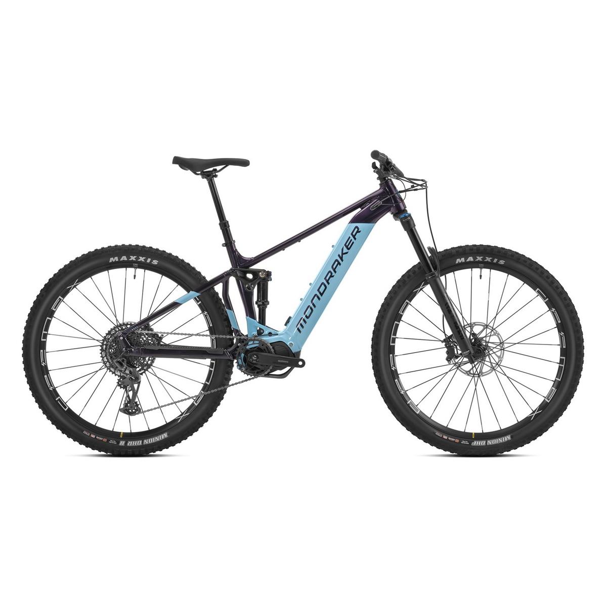 Dusk R 29'' 160mm 12v 720Wh Shimano EP801 Viola/Azzurro Taglia M