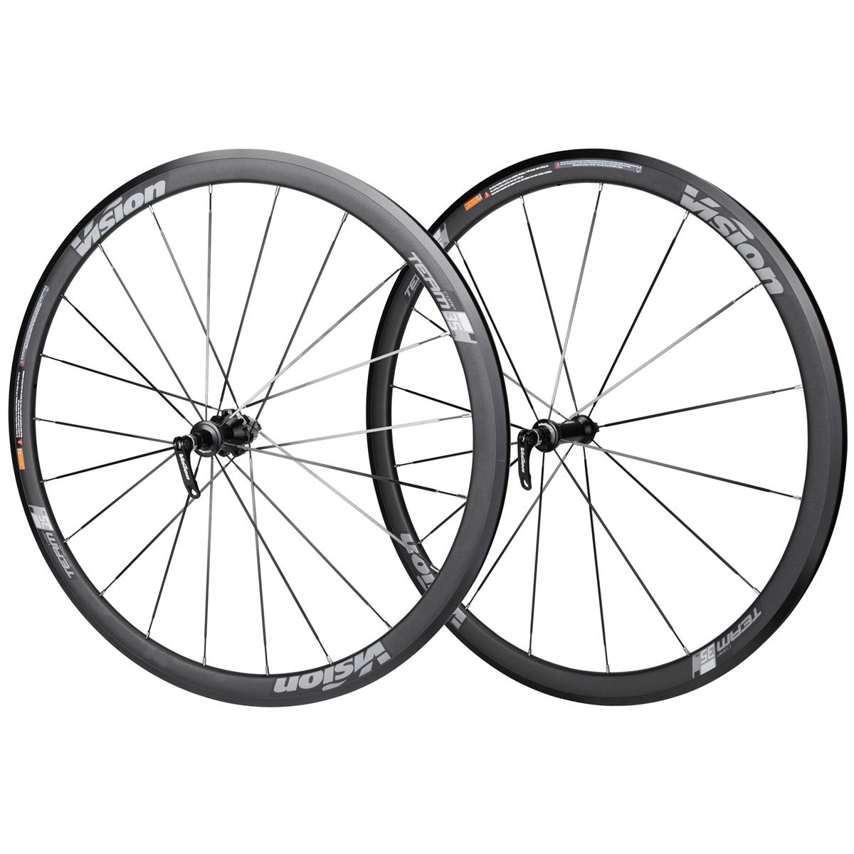 Juego de ruedas Team 35 COMP SL Freno de llanta Cuerpo clincher XDR 12v