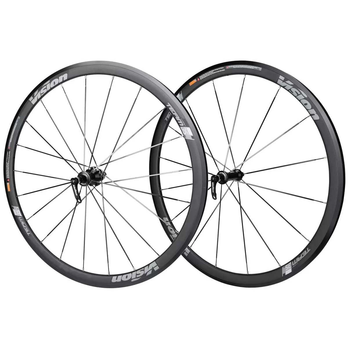 Conjunto de rodas Team 35 COMP SL Freio de aro Corpo clincher XDR 12v - image