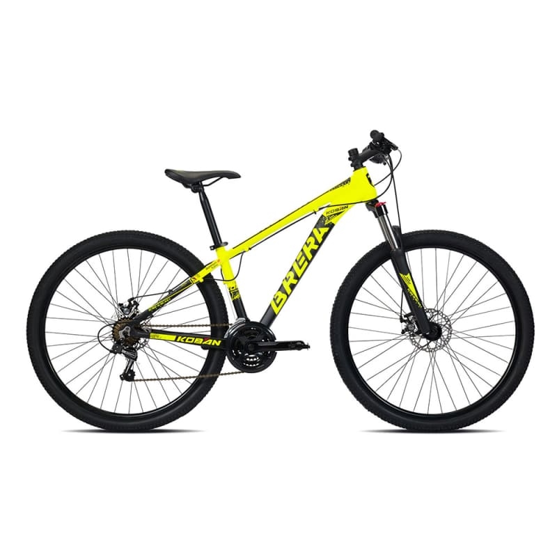 Bicicleta MTB Infantil Koban 24'' 3x7v Amarelo/Preto