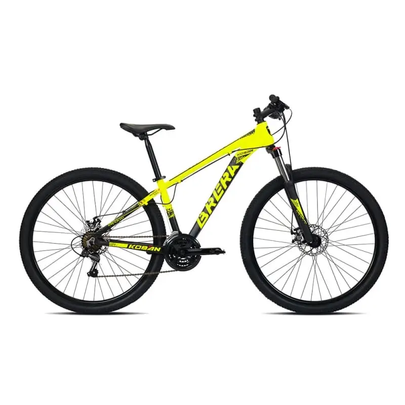 Bicicleta MTB Infantil Koban 24'' 3x7v Amarelo/Preto - image