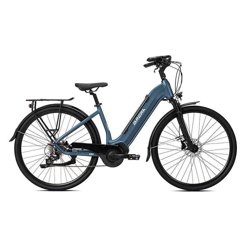 Vélo Électrique Urbain Uptime Femme 28'' 8 Vitesses 540Wh Brushless Bleu Taille S