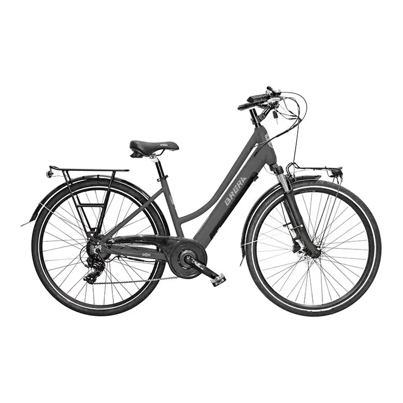 Bici E-Urban City Freelady Donna 28'' 7v 470Wh Brushless Antracite Taglia S - image