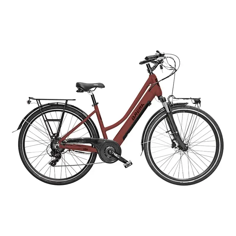 Bici E-Urban City Freelady Donna 28'' 7v 470Wh Brushless Rosso Taglia S - image