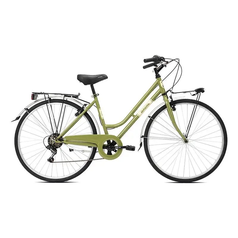 Bici City Ciclovía 28'' 7v Mujer Verde Militar Talla S - image