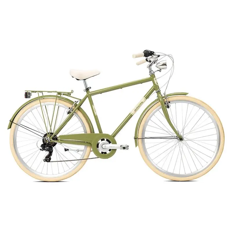 Bici City Ciclovia Style 28'' 7v Hombre Verde Militar Talla M - image