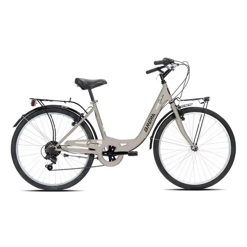City Bike Genf 26'' 6 Gang Damen Sand Matt Einheitsgröße - image