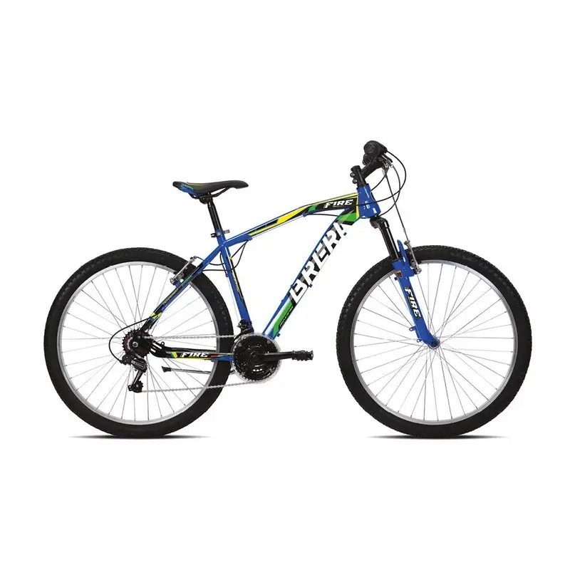 Kinder-Mountainbike 10-13 Jahre Fire Gti 2.0 26 Zoll 3x6 Gang Blau - image