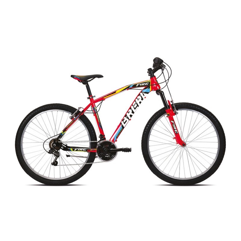 Bicicleta MTB Criança 10-13 Anos Fire Gti 2.0 26'' 3x6v Vermelho