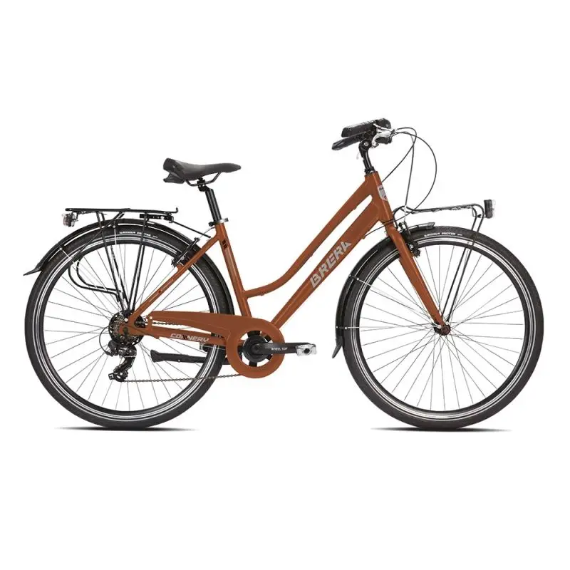 Bici City Mujer Connery 28'' 7v Rojo Talla S - image