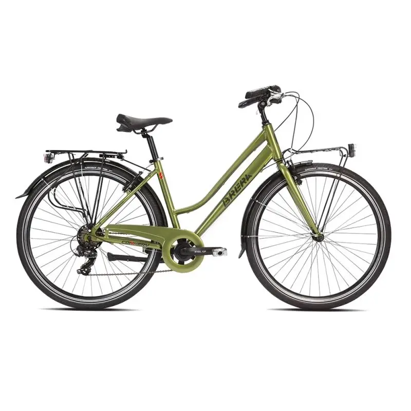 Bici City Mujer Connery 28'' 3x7v Verde Talla S - image