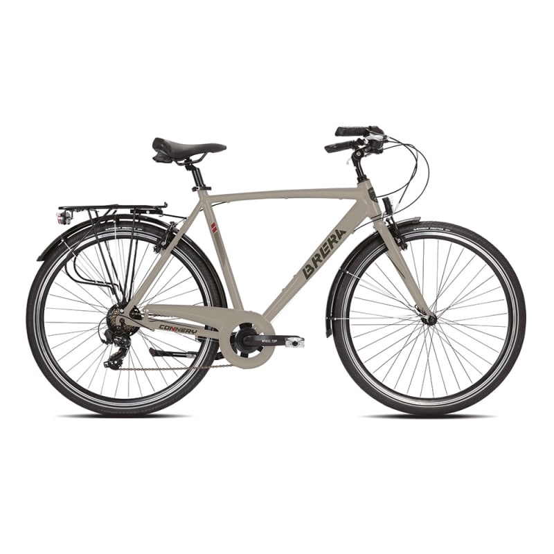 Bicicleta City Masculina Connery 28'' 3x7v Areia Tamanho M