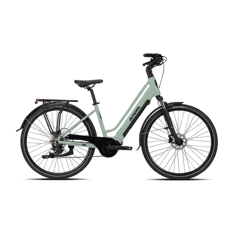 E-Urban City Voyager Women's Bike 28'' 8-Speed 470Wh Brushless Green Size S - image