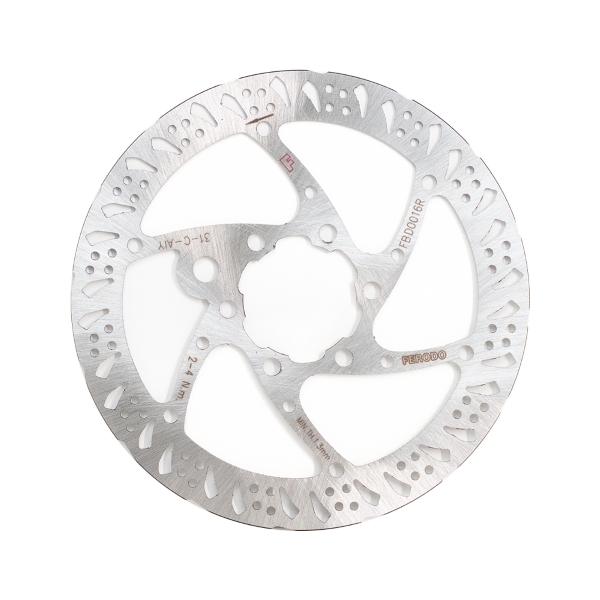 Disco 6 fori ROAD SPESSORE 1.8mm 140 mm argento