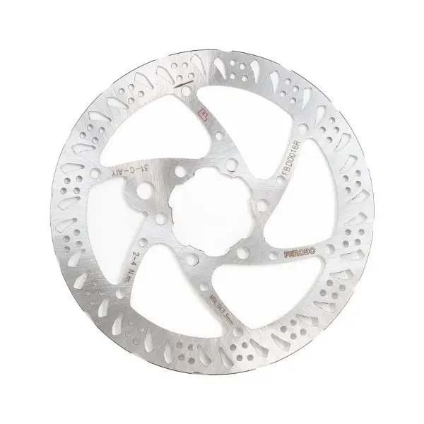 Disco 6 fori ROAD SPESSORE 1.8mm 140 mm argento - image