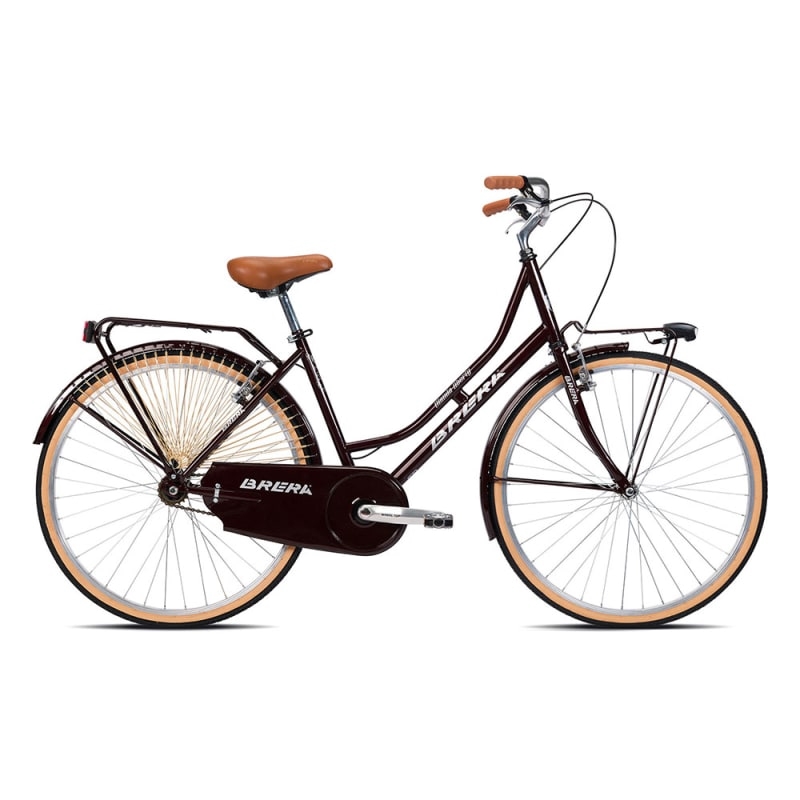 Bicicleta Urbana Luxo 26'' 1v Feminina Bordeaux Tamanho Único
