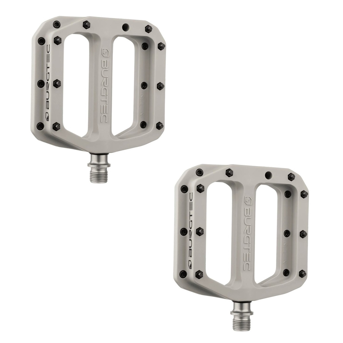 Par de Pedais Flat MK4 Composite 1510 Cinza