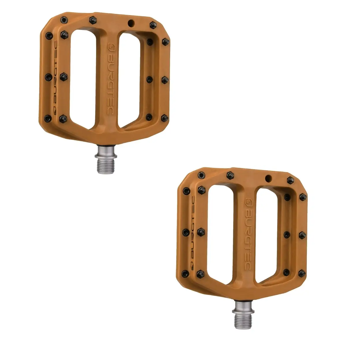 Par de Pedais Flat MK4 Composite 1505 Marrom - image