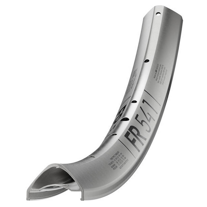 Cerchio FR541 27.5'' Per Freno A Disco Canale Interno 30mm Tubeless 32 Fori Argento