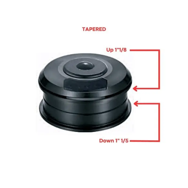 Serie sterzo Semi-integrata ZS56 Conica 1''1/8 - 1,5'' ICR Passaggio Cavi Interno - image