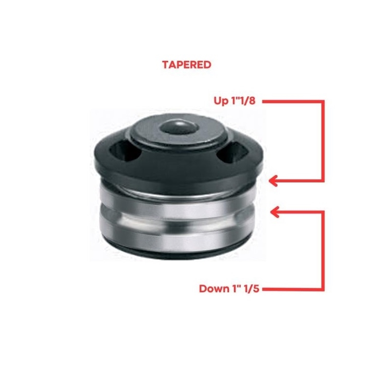 Serie sterzo Integrata ZS51.8 Conica 1''1/8 - 1,5'' ICR Passaggio Cavi Interno
