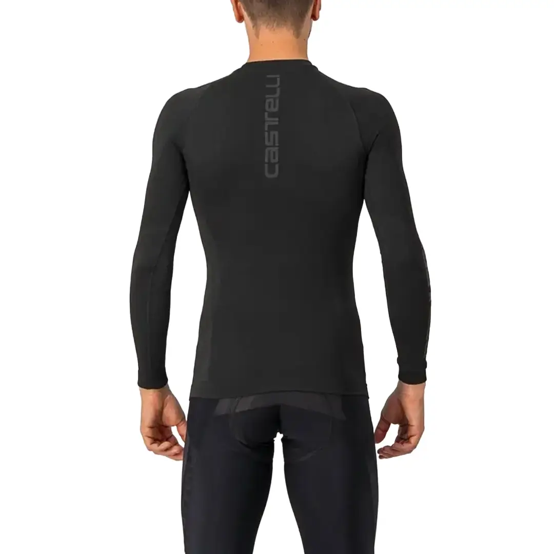 Langarmiges Core Seamless Unterhemd Schwarz Größe L/XL - image