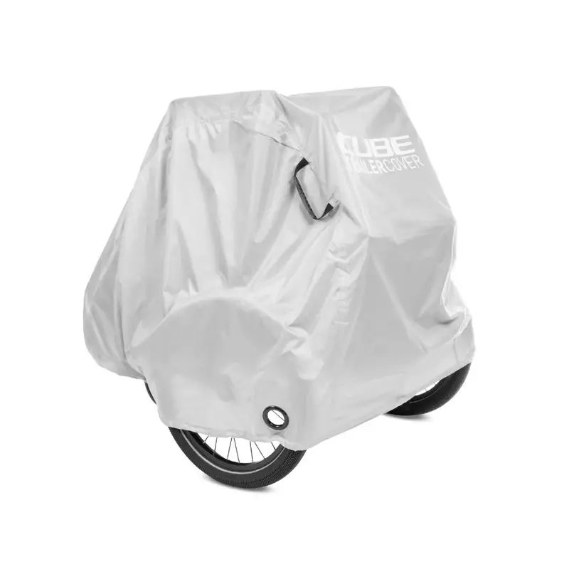 Telo de Cobertura Para Reboque de Bicicleta Cinza - image