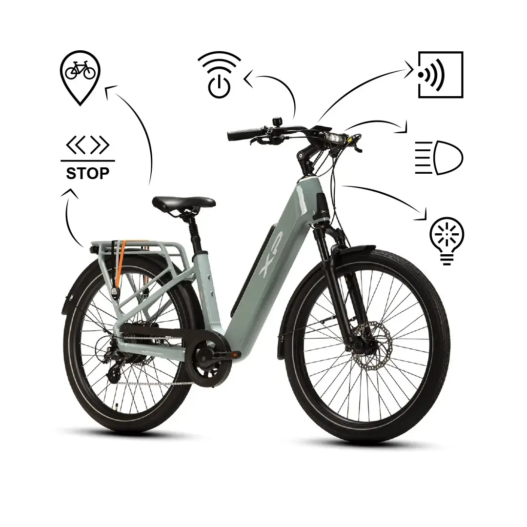 I-D8.4 26'' 60mm 8v 865wh XP Rear Motor Shiny Sky Grey Taglia Unica #1