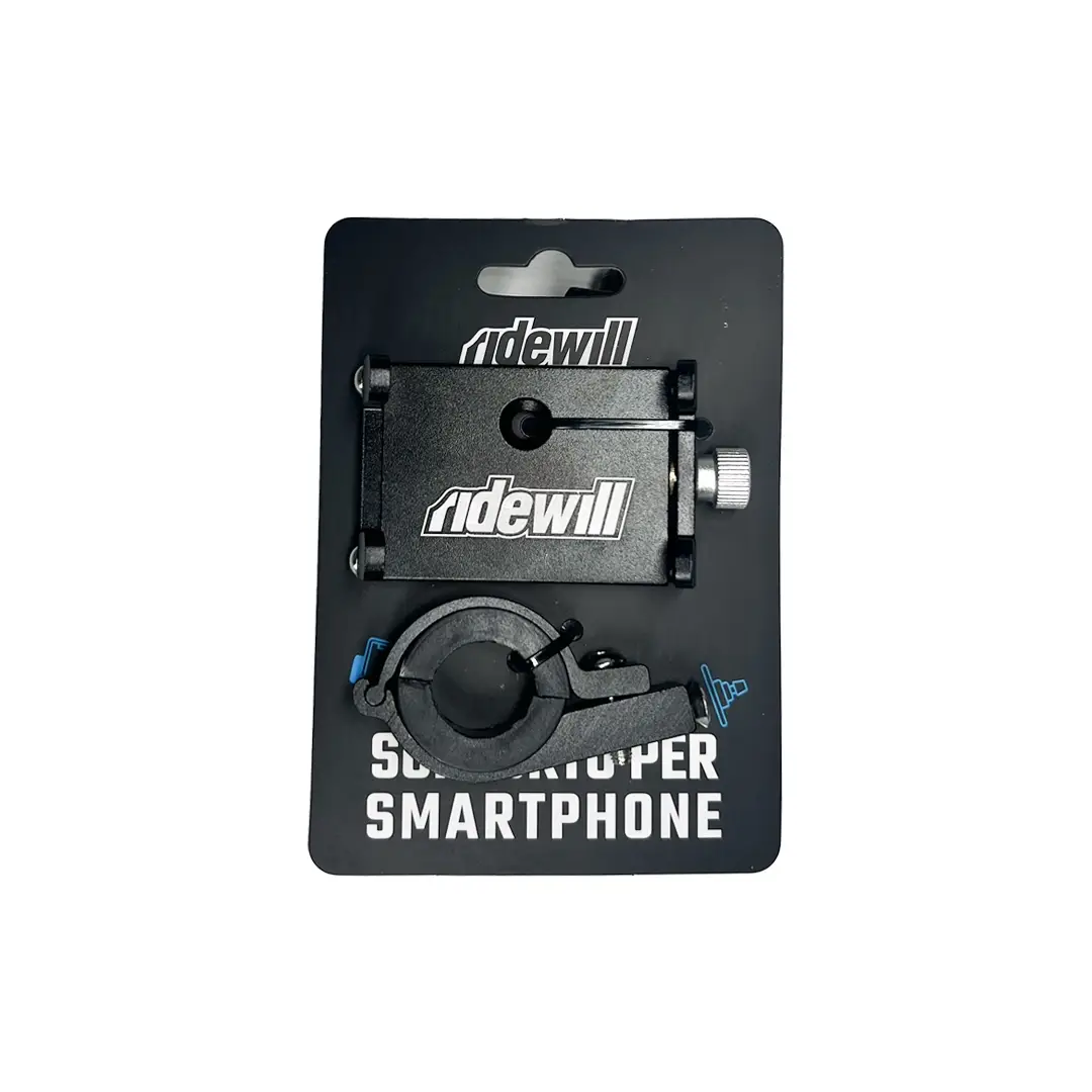Supporto Manubrio Regolabie in Alluminio Per Smartphone - image