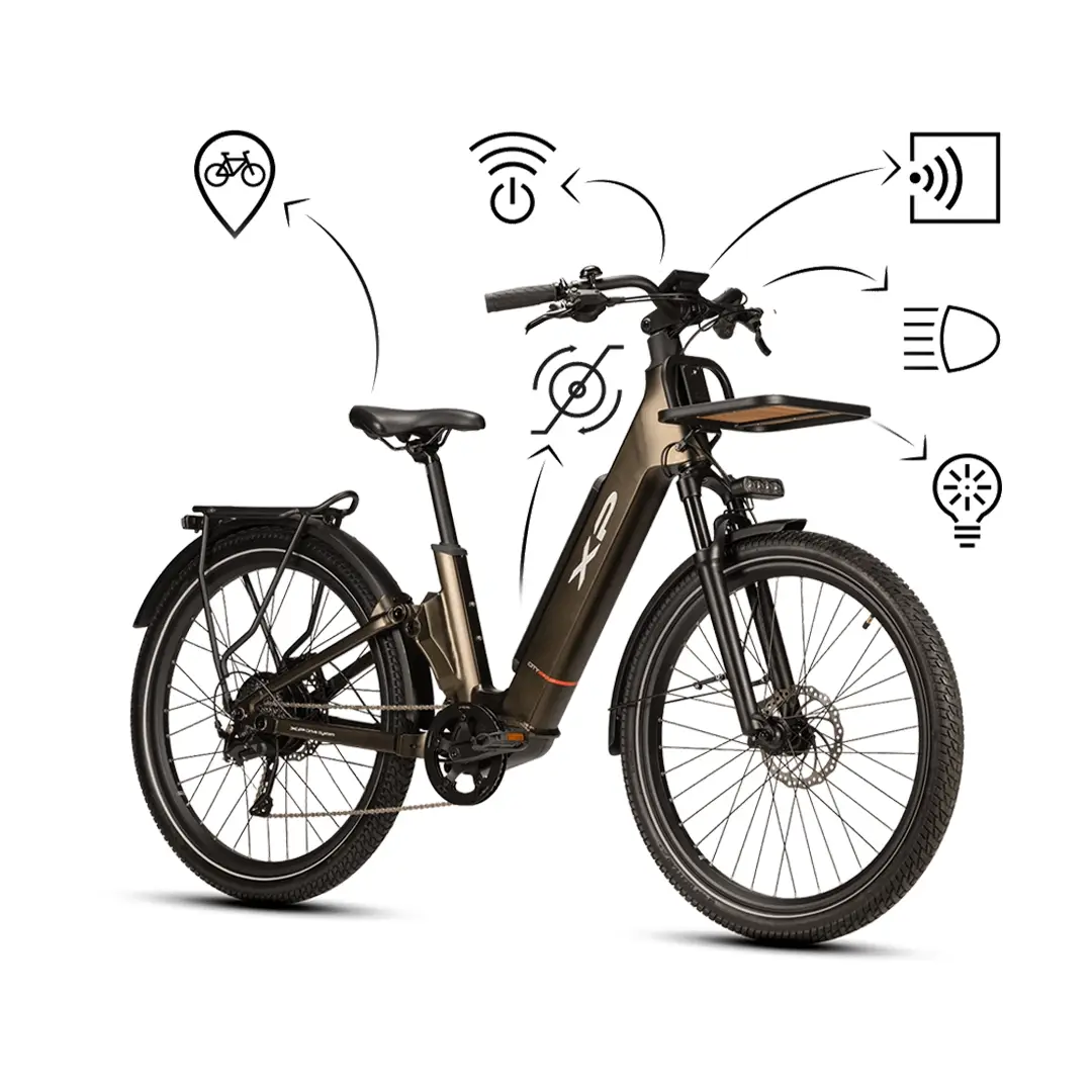 VILLE SUV 27,5 '' 60 mm 9v 865wh xp moteur arrière marrone simple - image