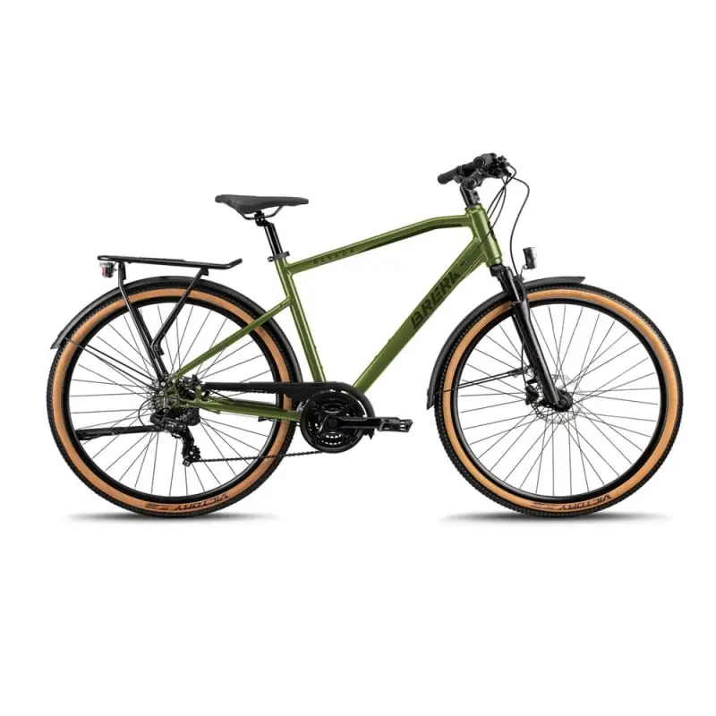 Bicicleta Trekking Homem Nevada 2.0 28'' 3x7v Verde Tamanho M - image