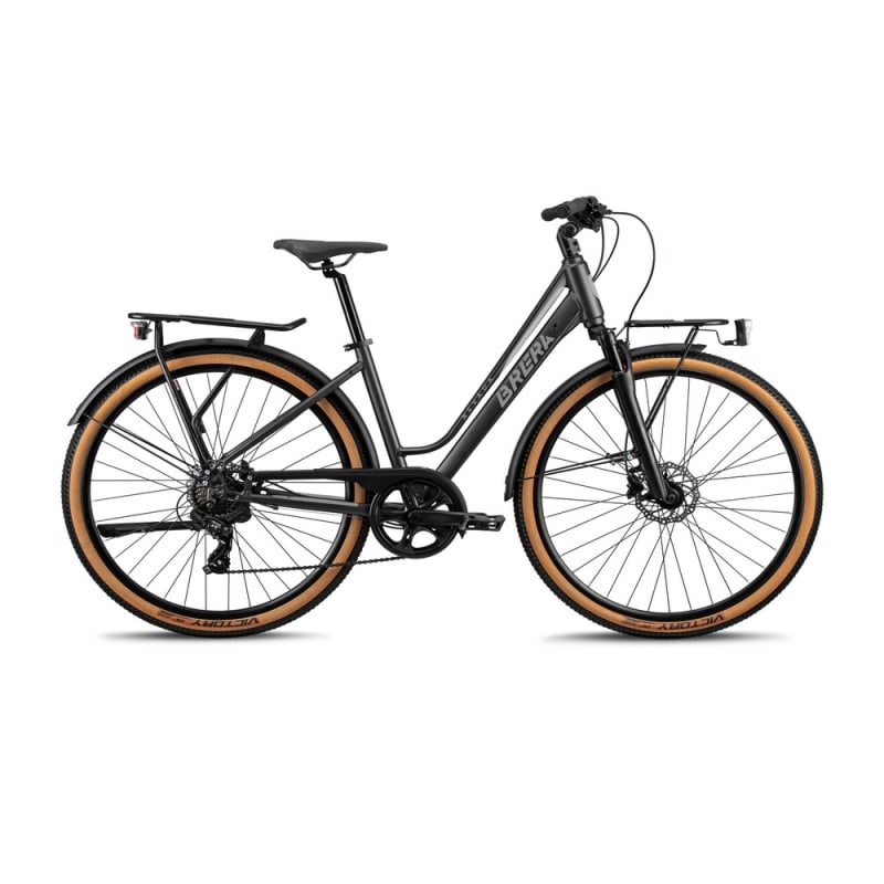 Bicicleta de Trekking para Mujer Nevada 28'' 7v Gris Talla S