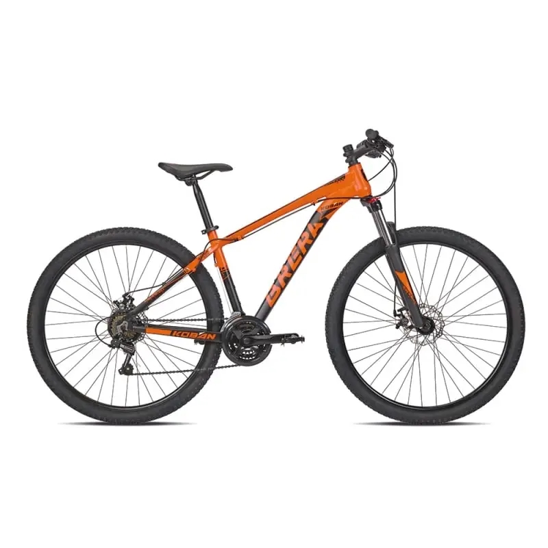 Bici MTB Bambino Koban 27,5'' 3x7v Arancione/Nero Taglia S