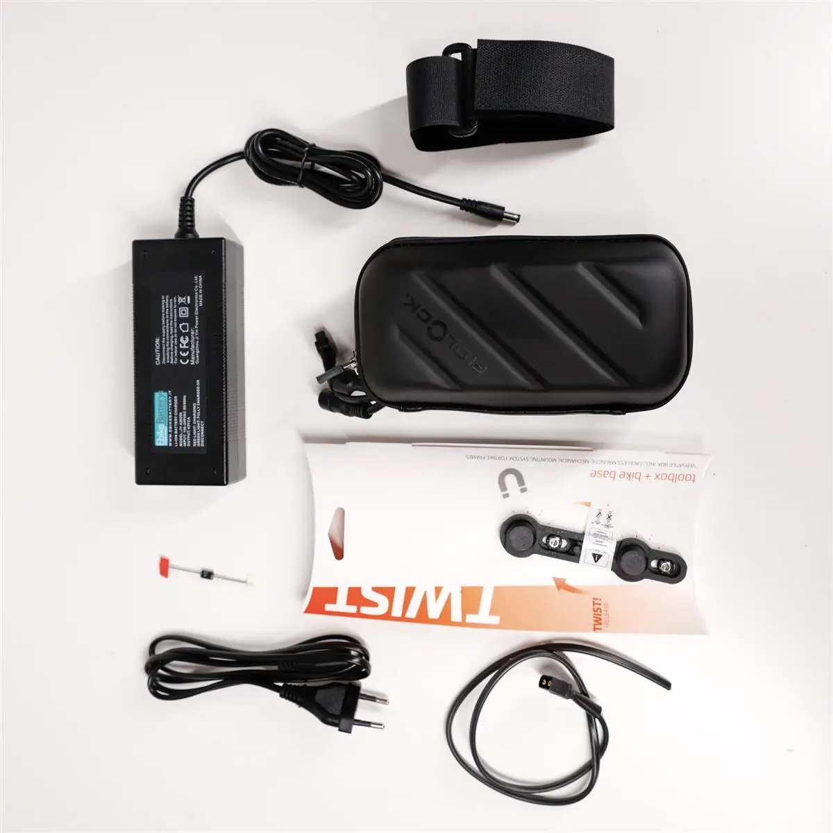 Kit Range Extender Batteria Borraccia con attacco Magnetico 36v - 10Ah - 360Wh