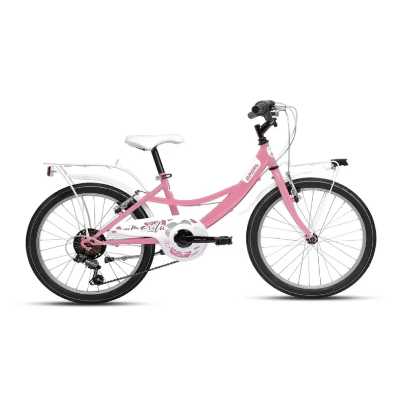 Bicicleta Menina 6-7 Anos 20'' Kids Aço Marilù 6v Rosa - image