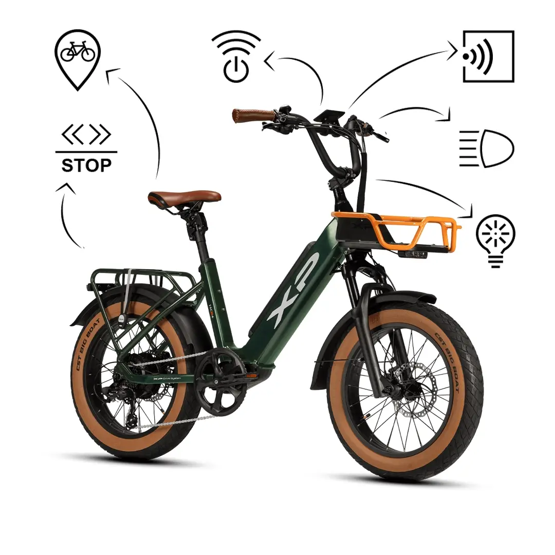 I-K2+ 20'' 60mm 7v 865Wh XP Rear Motor Green Light One Size - image