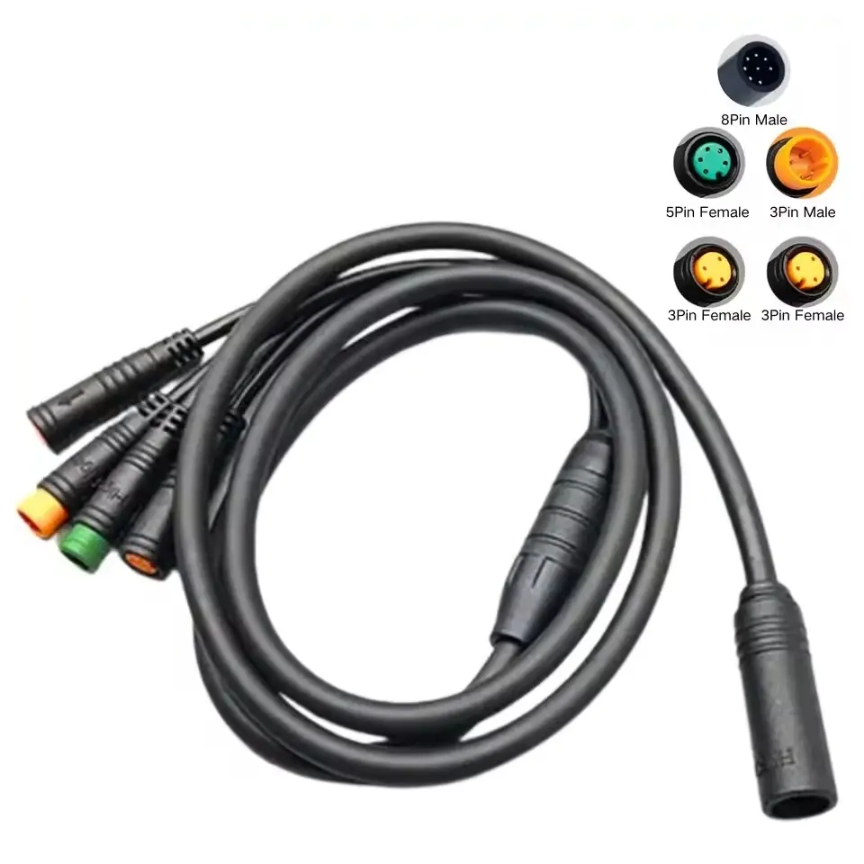 Cable de motor CD-1T4 4 en 1 para bicicleta eléctrica #2