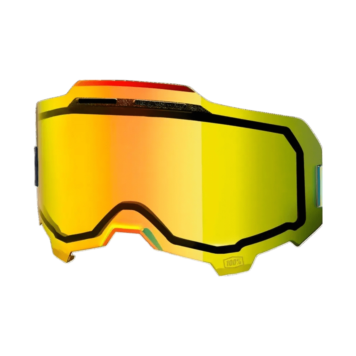 Ersatzlinse Doppelt Belüftet Armega/ARmatic Maske Gelb Gespiegelt