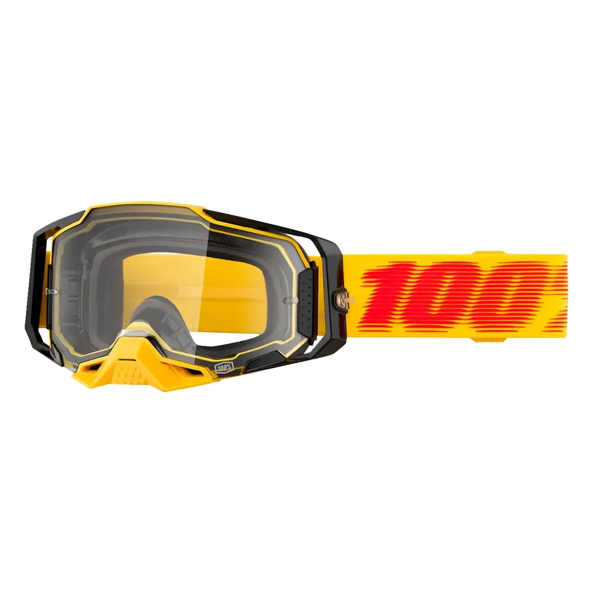 Armega Tetsu Schwarz/Gelb/Rot Klare Linse - image