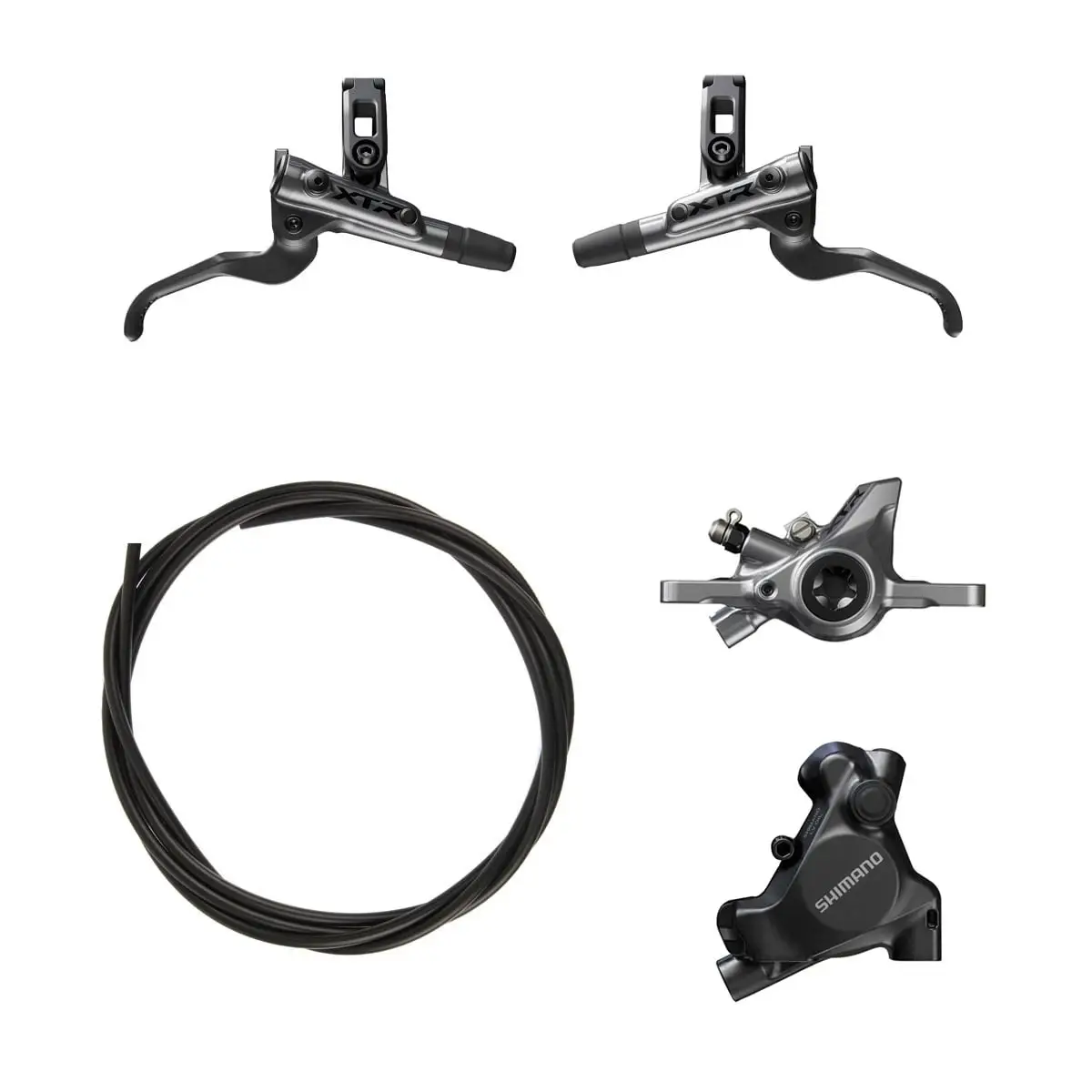 XTR 2-Piston Brake Upgrade Kit BL-M9200 + BR-MT805 Rear Flatmount - image