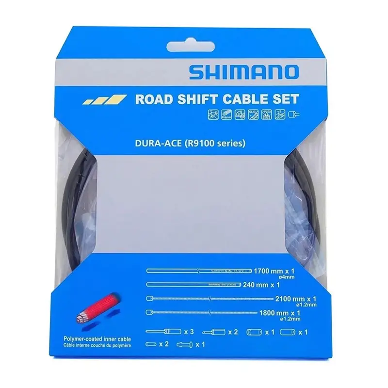 Kit Cavo Cambio Strada Rivestimento Polimerico Nero - image