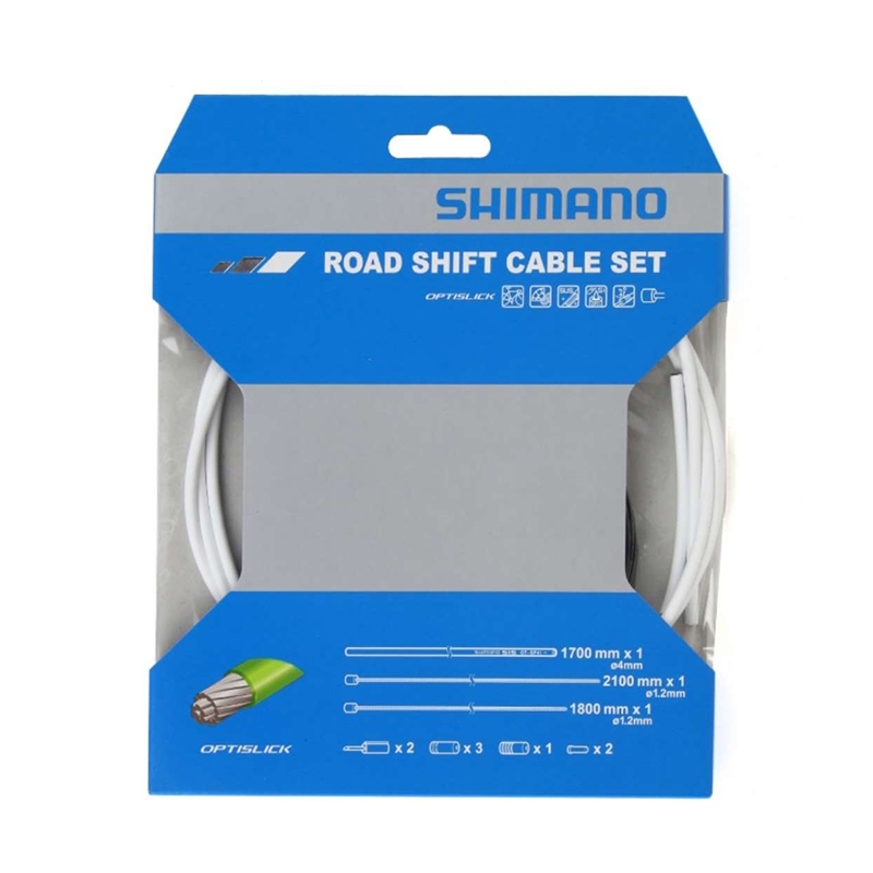 Kit Cavo Cambio Strada SP-41 Optislick Bianco