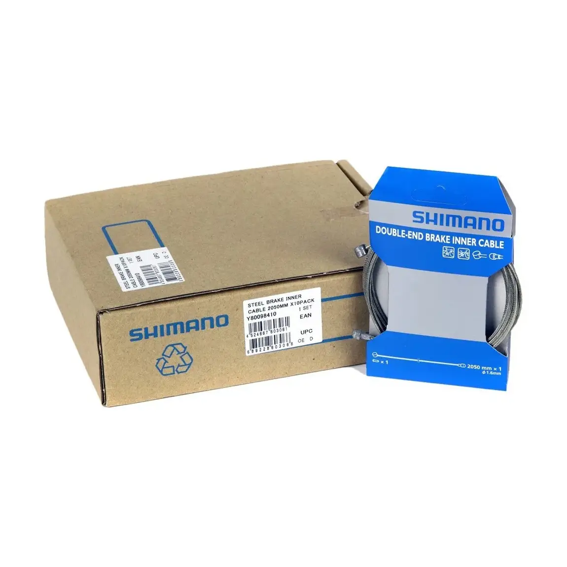 Cavo Freno Strada/MTB 1.6mmx2050mm - 10 pezzi - image