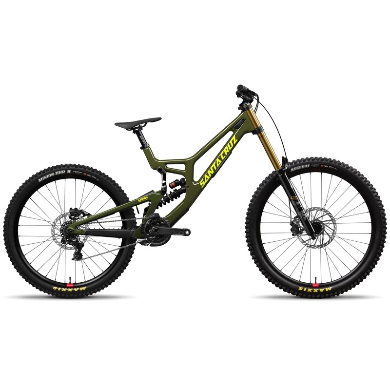 V10 8 DH MX X01 Carbon CC 29/27,5'' 203mm 7v Vert Varech Taille L