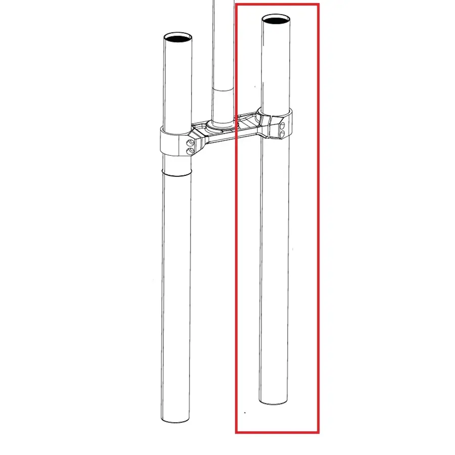 Stelo Superiore BoXXer D1+ 2024+ Destro 38mm - image