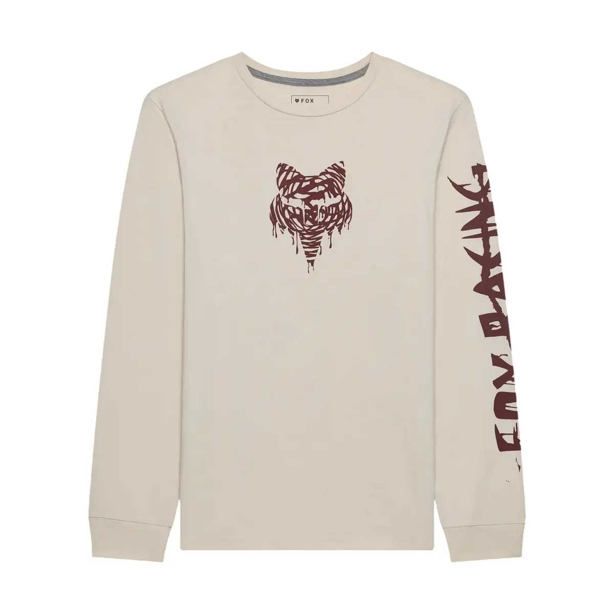 Maglia Manica Lunga Roughcut Dri-Release Bianco Gesso Taglia S - image