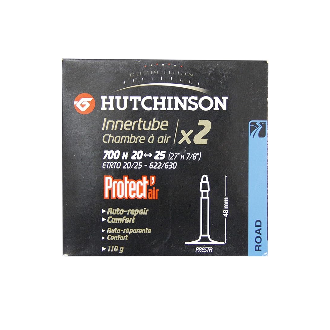 Câmara de Ar Protect Air Antifuro Estrada Válvula 48mm 700x20-25mm - 2 peças