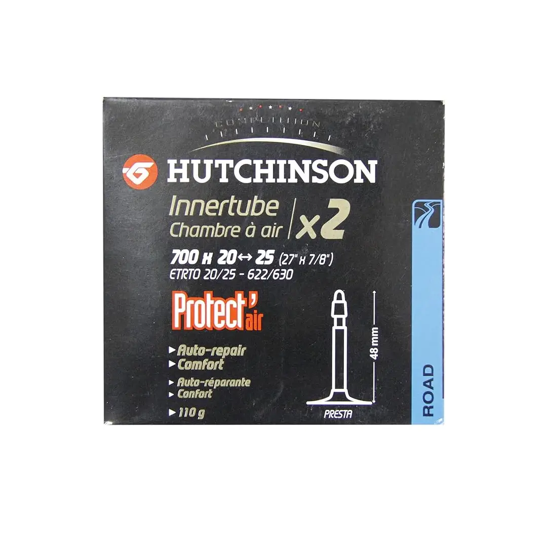 Câmara de Ar Protect Air Antifuro Estrada Válvula 48mm 700x20-25mm - 2 peças - image
