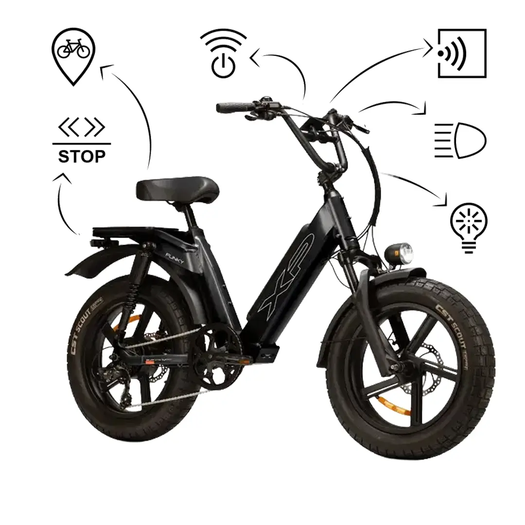 Funky.3 20'' 60mm 7v 865Wh XP Rear Motor Nero Taglia Unica - image