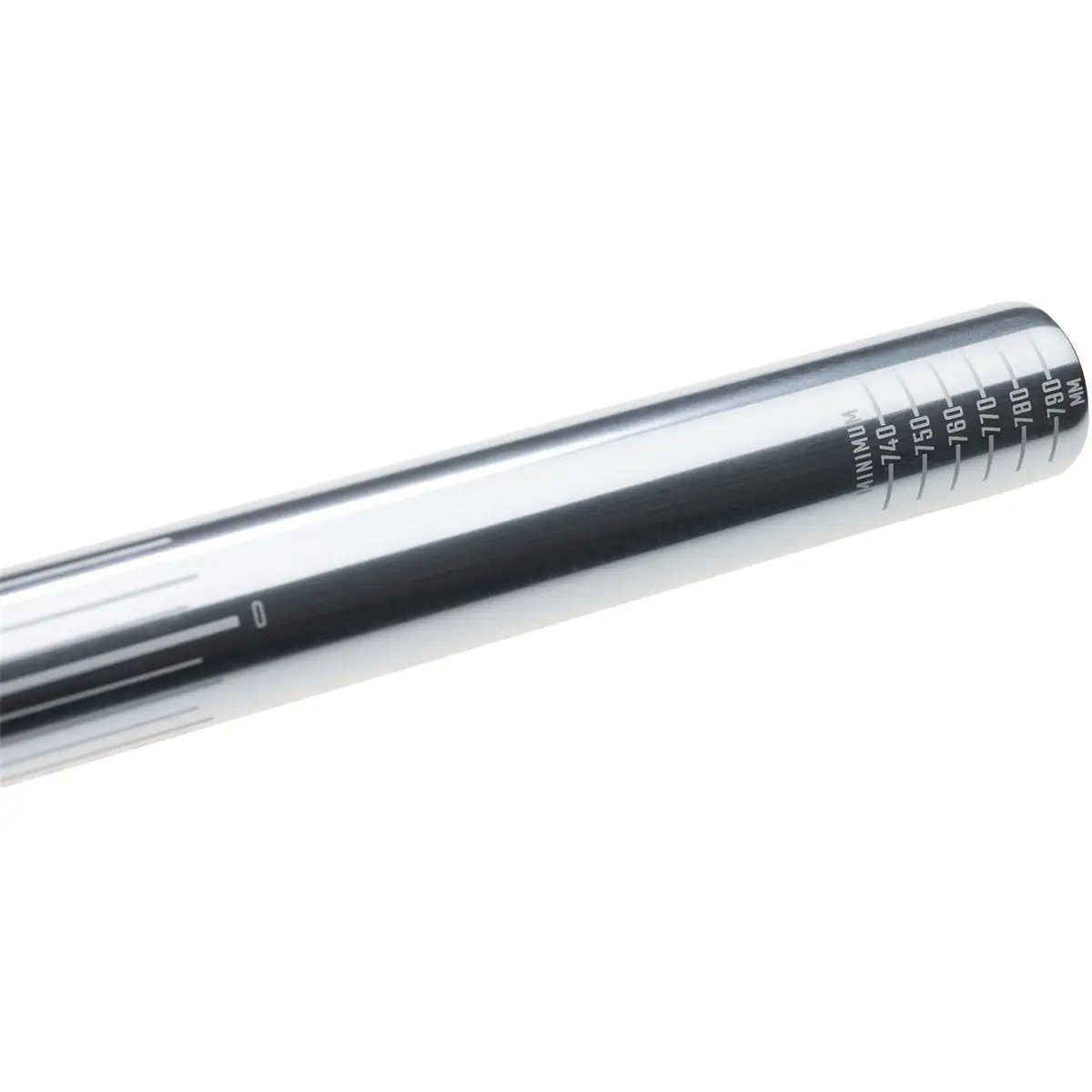 Kit Guidon + Poignées Launch Control 6.0 diamètre 31,8mm Rise 38mm 800mm Argent #1